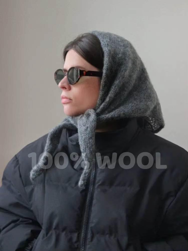 100% laine hiver écharpe pour femmes longue chaude cachemire foulards Hijab solide dame châle envelo