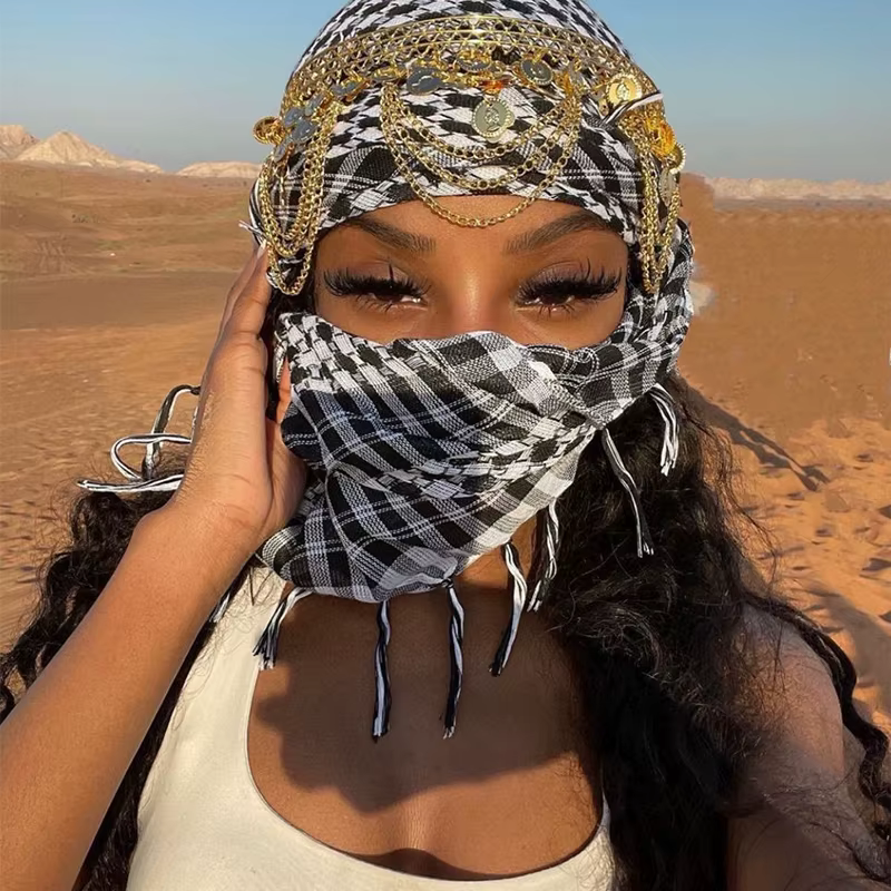 Foulards arabes tactiques du désert pour hommes et femmes, variété gratuite des forces spéciales, mi