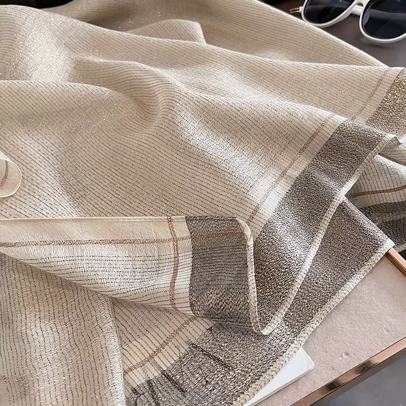 Écharpe chaude en laine de soie solide pour femme, châle enveloppant, Bufanda Floral Pashmina, luxe,