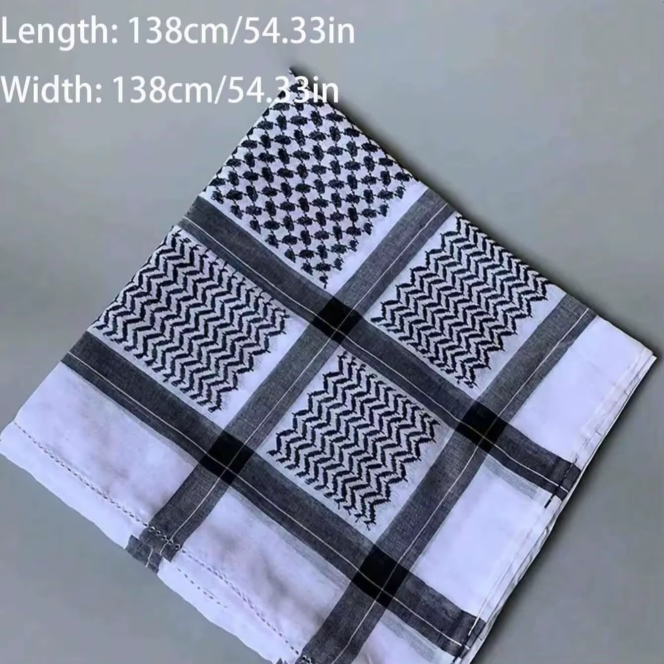 Offre spéciale arabe Keffiyeh Shemagh écharpe coton hiver châle cou plus chaud couverture tête envel