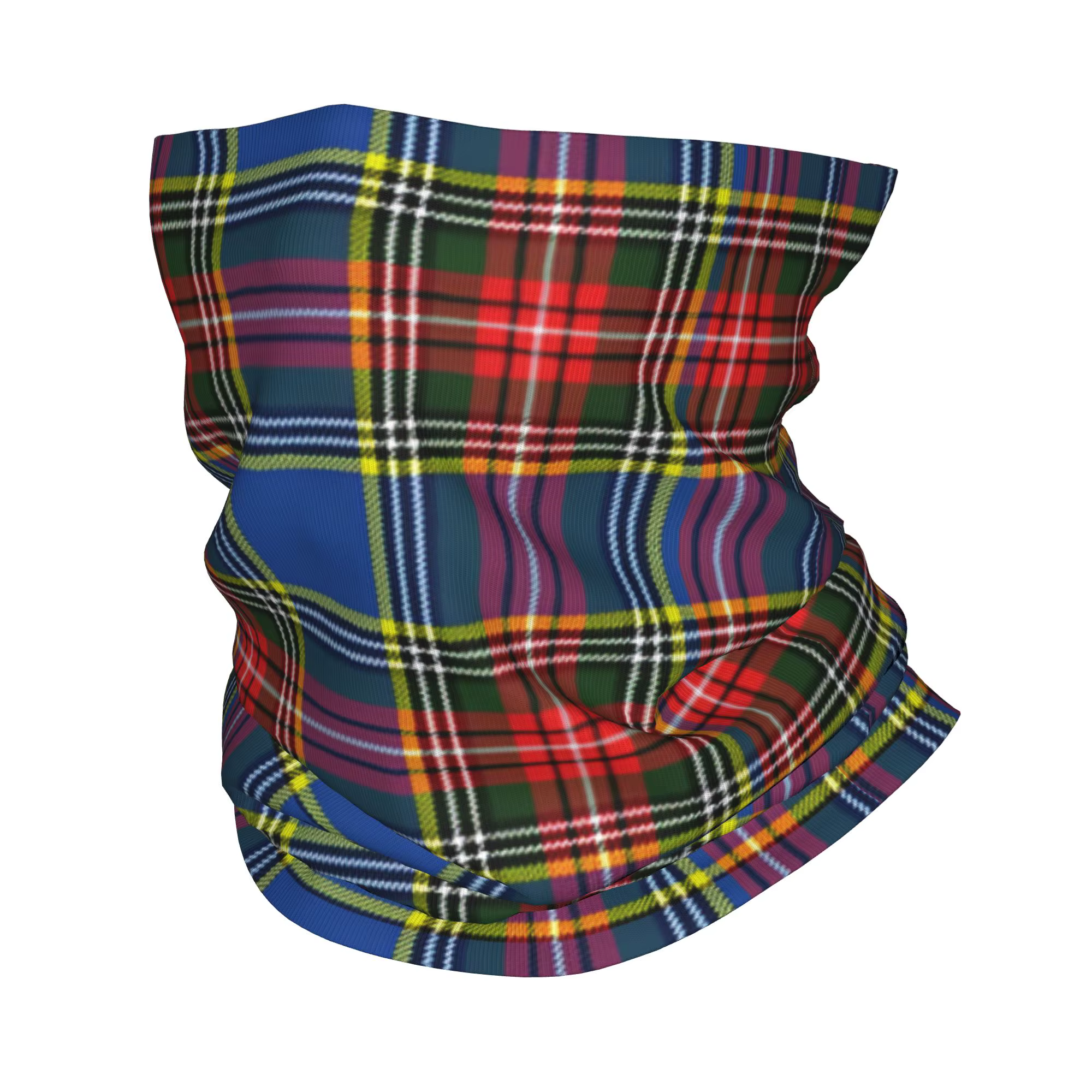 Personnalisé Royal Tartan Plaid hiver bandeau cou plus chaud hommes femmes randonnée Camping Tube éc