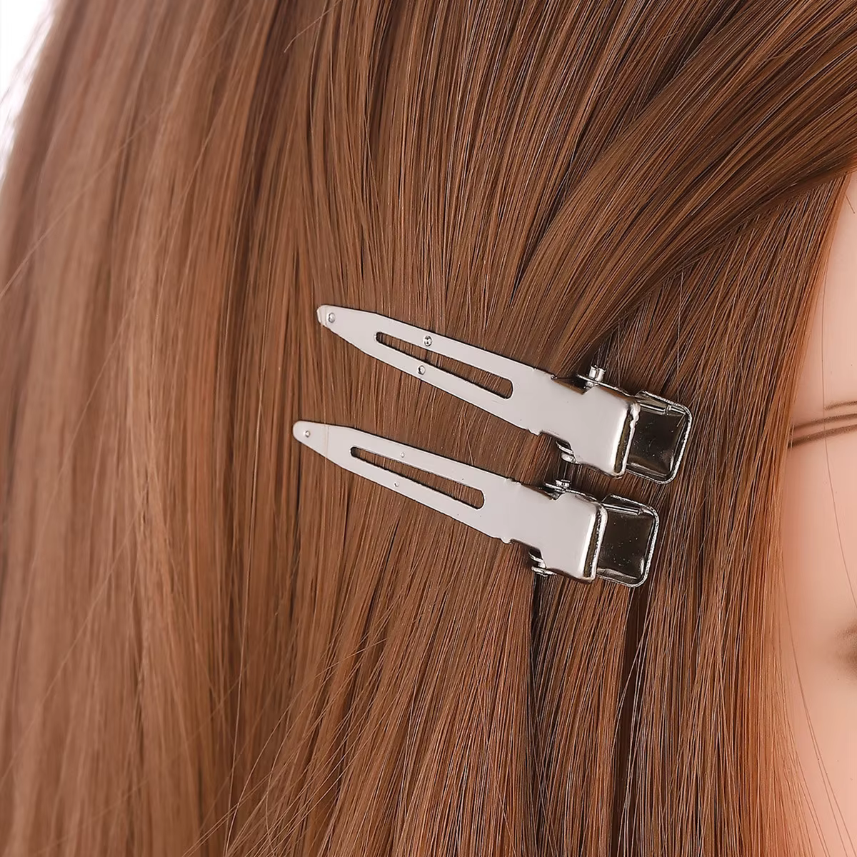 Pince à cheveux métallique argentée pour femmes, 30 pièces, pour usage quotidien, épingle à cheveux