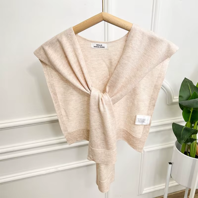 Orean Petite écharpe châle tricotée pour femme - Design élégant à la mode | Idéal pour les vêtemen