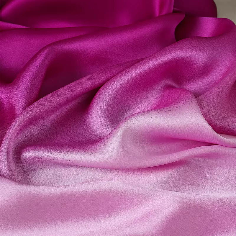 Foulard de Luxe Dégradé pour Femme, Châle de Marque Solide, Enveloppes, Bandana, Foulard de Tête, Hi