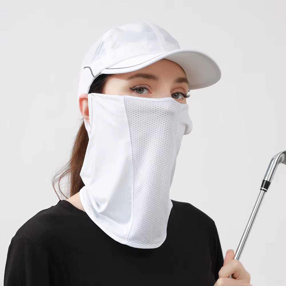 Protection UV unisexe pour l'extérieur, couverture enveloppante pour le cou, bavoir de sport résista