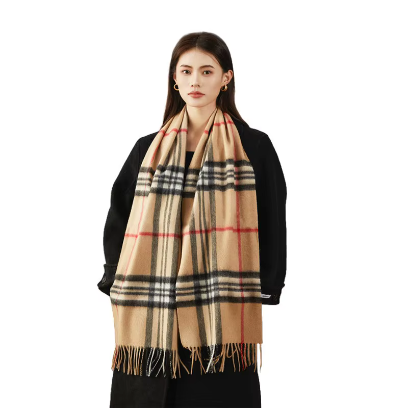 Enveloppement Pashmina en cachemire de luxe – Écharpe d'hiver haut de gamme pour femmes et hommes, d