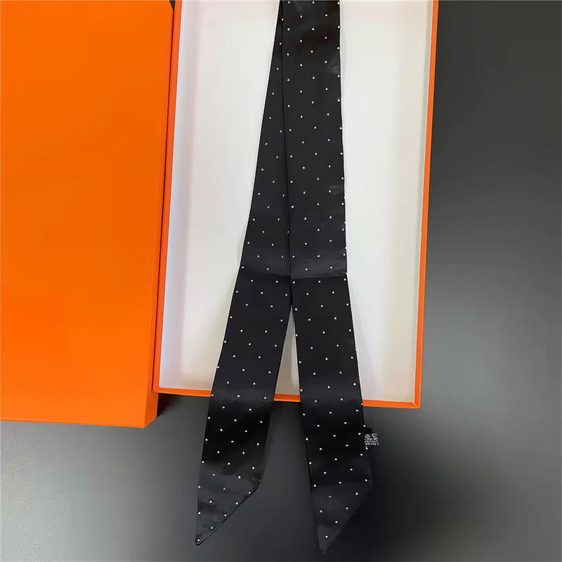 Longue écharpe de cheveux maigres pour femmes, bandeau de sauna en satin, foulard de la présidence, 