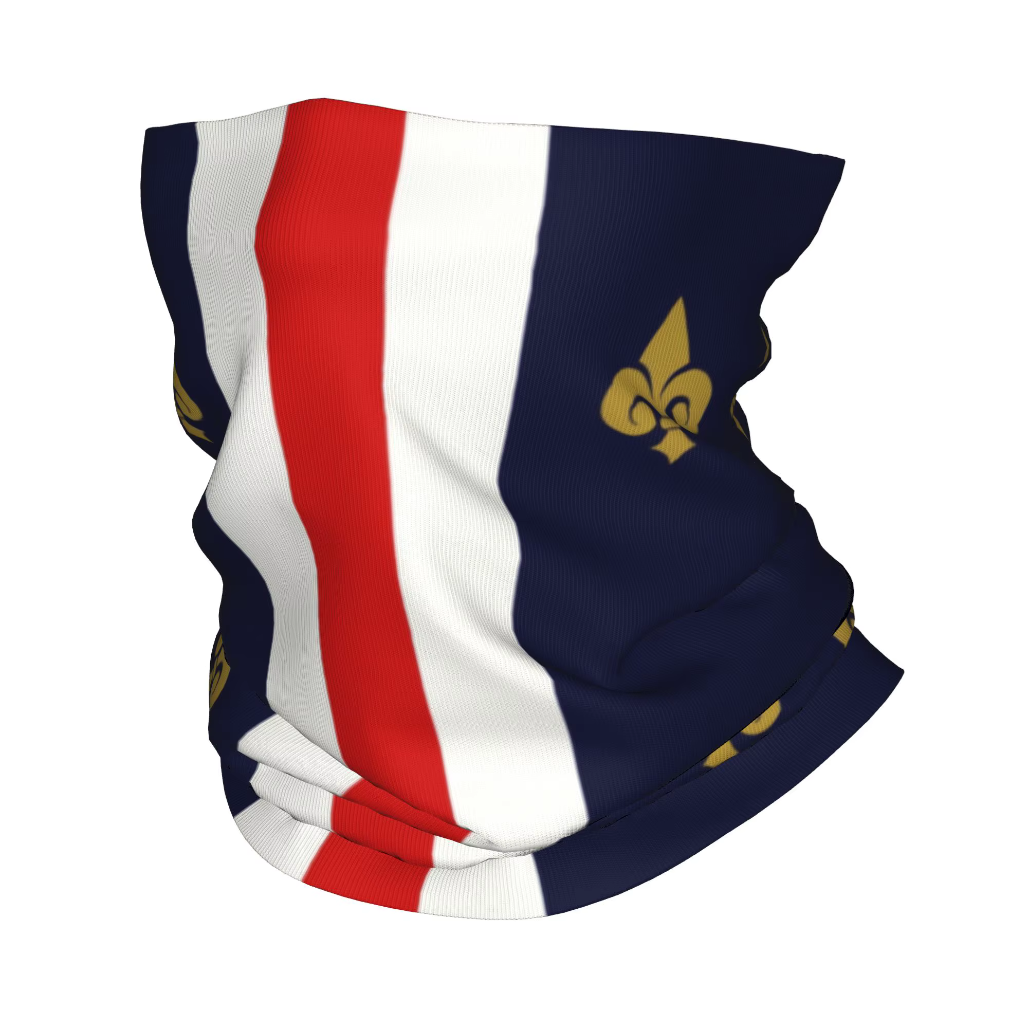 Cache-cou personnalisé avec drapeau français, pour femmes et hommes, protection UV, bandana d'hiver,