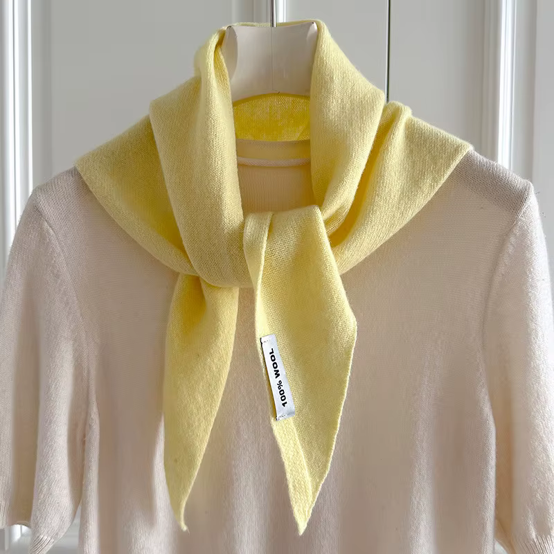 100% laine hiver écharpe femmes chaud foulards grande taille brillant couleur unie Design épaissi ch