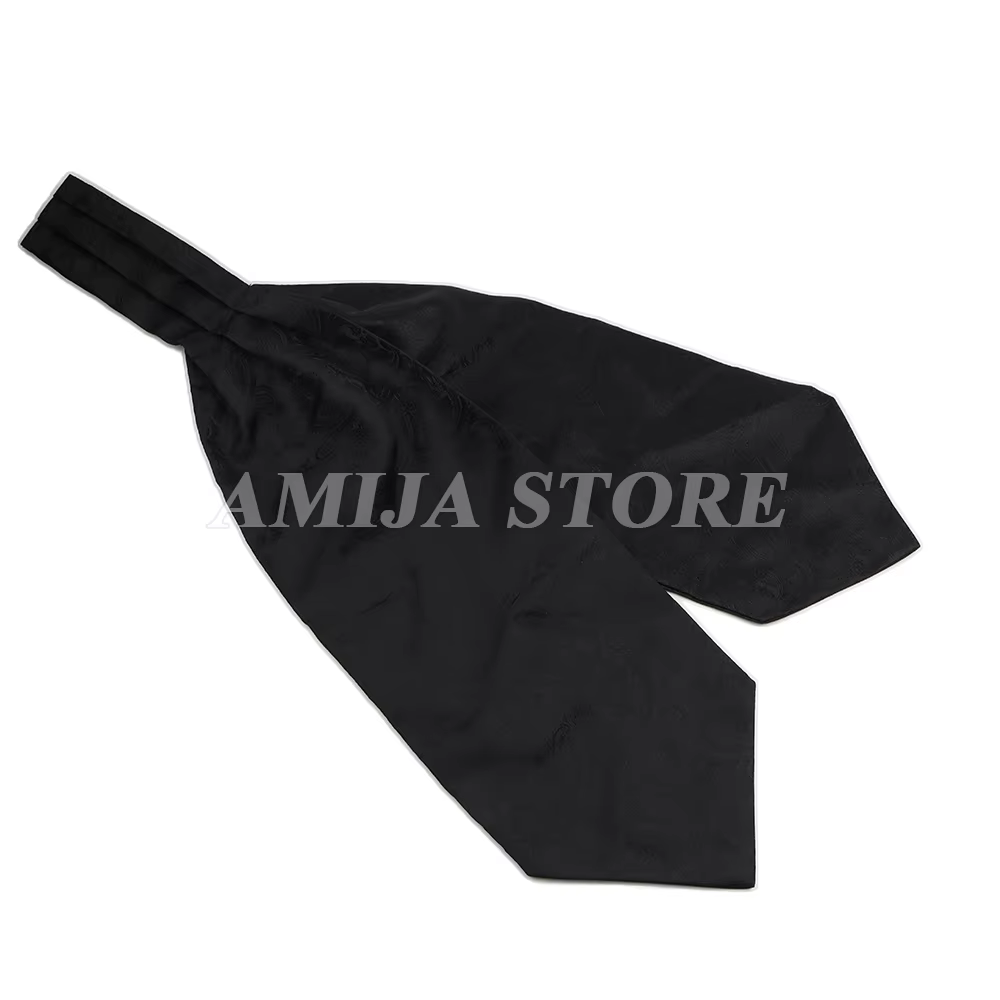 Nouvelle mode hommes Ascot cravate Paisley Floral Vintage ceinture cravate cravate luxe écharpe mâle