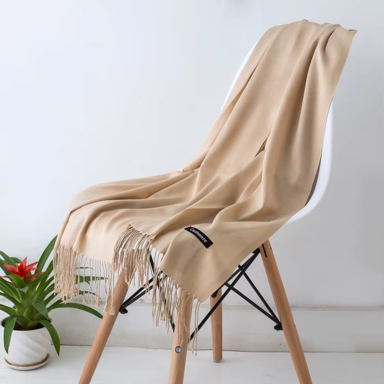 Écharpe Pashmina pour femmes, châles en cachemire doux, sensation de foulard, voyage, bureau, hiver,