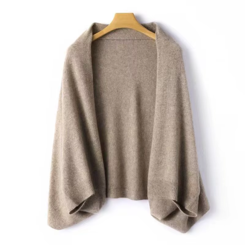 100% laine femmes tricoté châle écharpe doux chaud tricots Cardigan cape enveloppes épaule cou proté