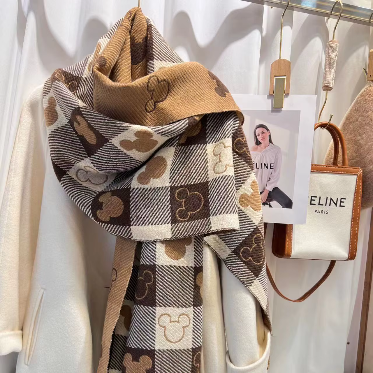 2025 luxe hiver cachemire écharpe femmes nouveau Design chaud Pashmina longs gland foulards femme im
