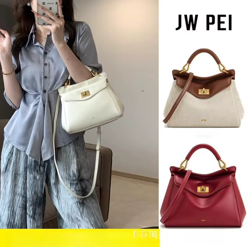 Sac bandoulière polyvalent pour femme JW PEI2026, texture tendance et mode