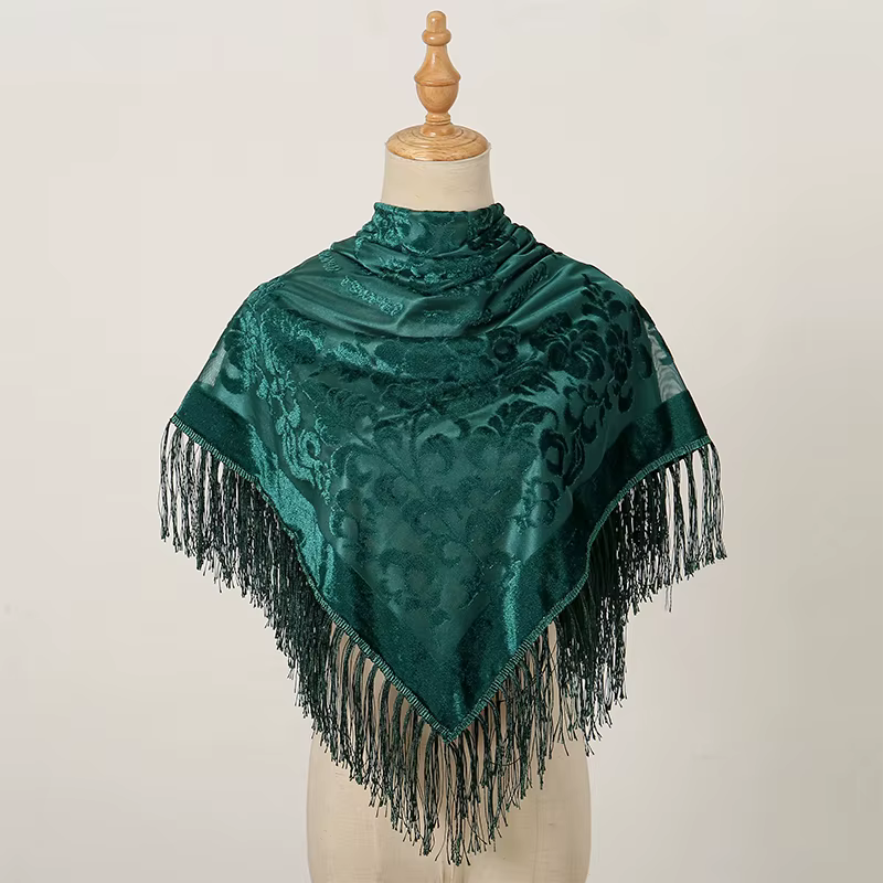 2024 nouveau 39 pouces polyvalent femmes coupe fleur Bufanda dégradé fleur foulard en soie printemps