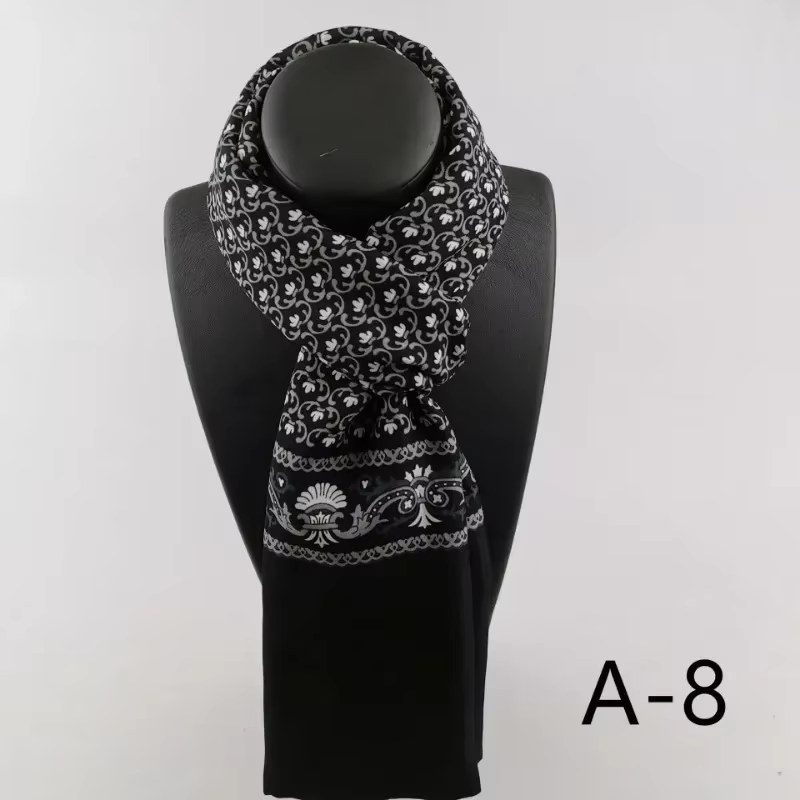Nouvelle mode printemps hiver foulard en soie pour hommes marque de luxe foulards de créateur Plaid