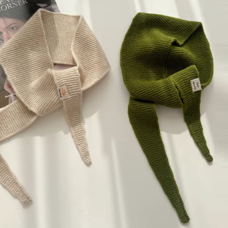 Vintage laine silencieux à la mode polyvalent triangulaire écharpe femmes écharpe hiver écharpe pour