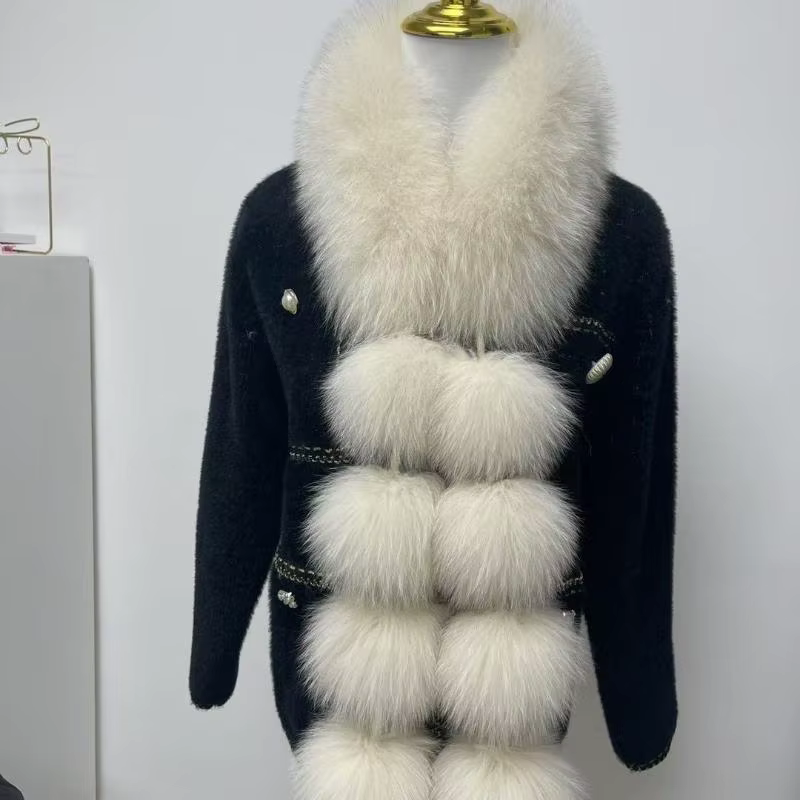 Longue fausse fourrure de renard écharpe femmes hiver chaud doux fourrure foulards décontracté dame 