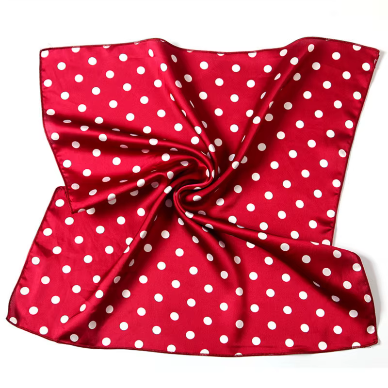 Petit Foulard Carré Imprimé à la Mode pour Femme, pour le Bureau, Bandeau de Cheveux, Bandana, Châle