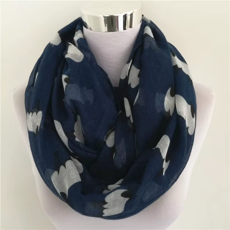 Offre spéciale anneau écharpe mouchoir grands mouchoirs pour femmes infini écharpe foulards et châle