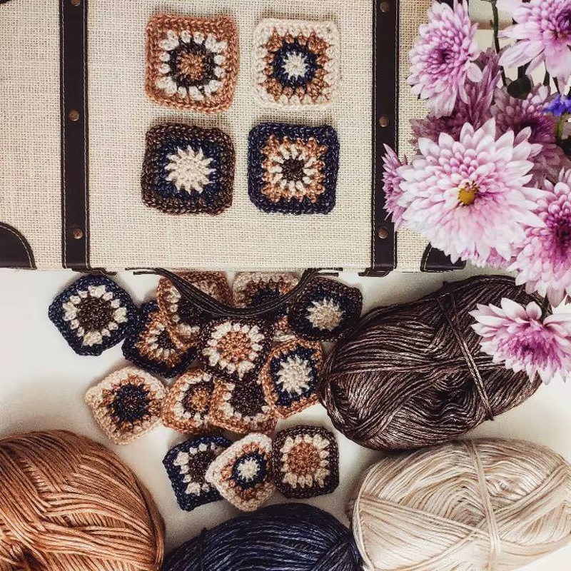 Fil de Laine Ogo pour Crochet Grossier, Écharpe et Pull à la Main, 100g/Boule, 325m