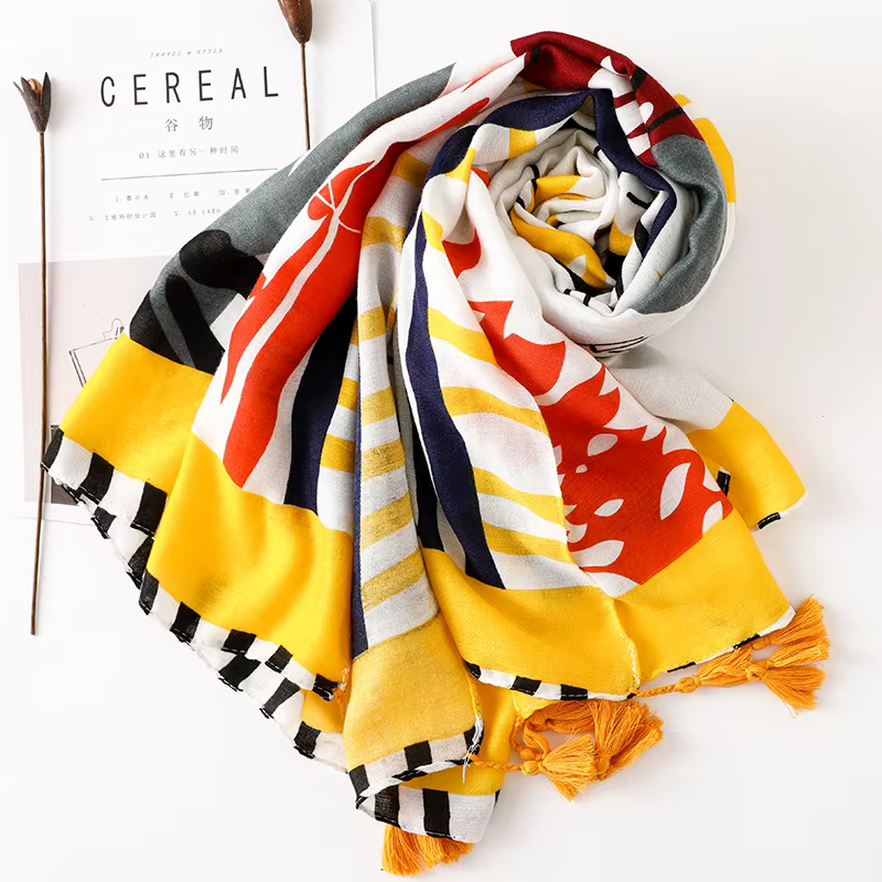 Foulard en coton pour femmes