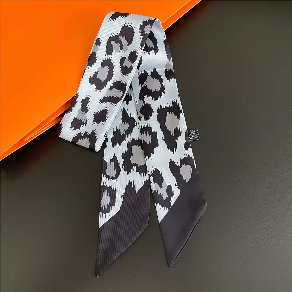 Foulard d'été imprimé léopard pour femmes