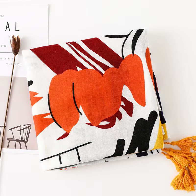 Foulard en coton pour femmes