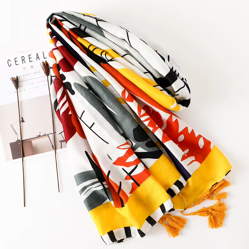 Foulard en coton pour femmes