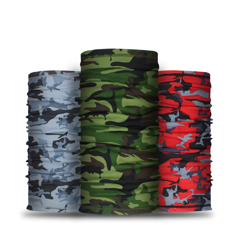 Hommes femmes tête visage cou parasol collier guêtre Tube Bandana écharpe sport chapeaux foulards anti-poussière en plein air pêche foulard