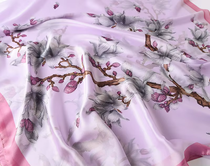 2026 Espagne Foulard en soie de luxe de marque de créateur