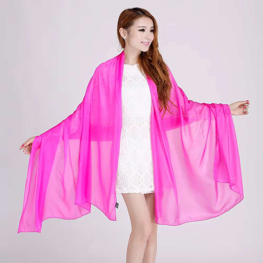 Dames marque gris mûrier soie écharpe châle 180*110 cm surdimensionné Design femme foulards enveloppes été parasol châles kaki noir