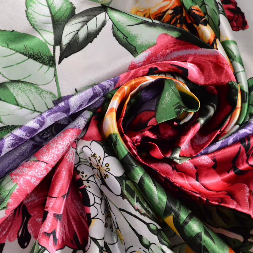 [BYSIFA] – foulards carrés kaki pour femmes