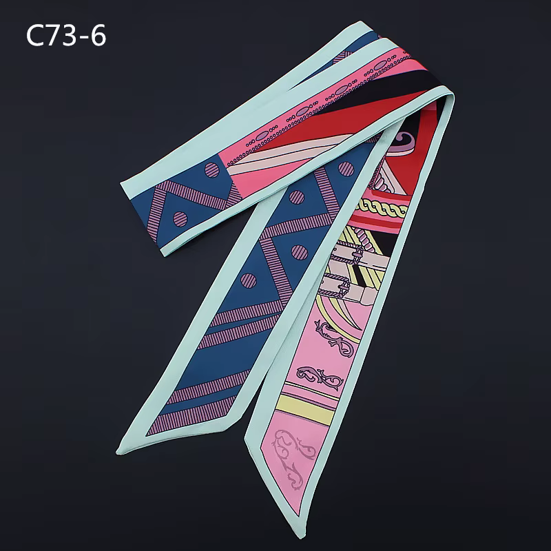 Foulard long et étroit en sergé pour femme