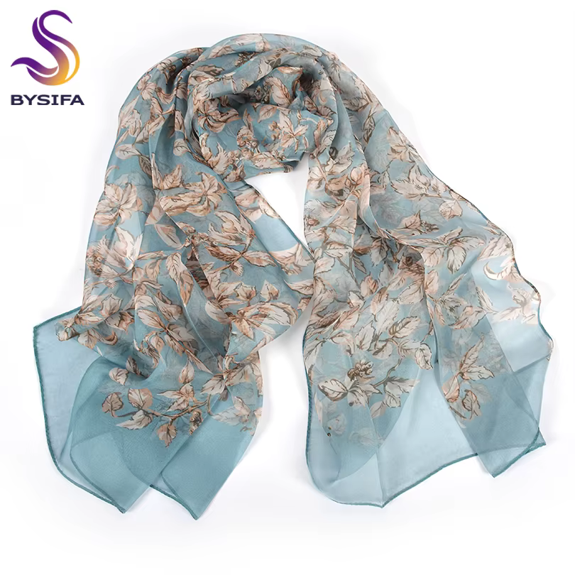 [BYSIFA] 100% soie mousseline