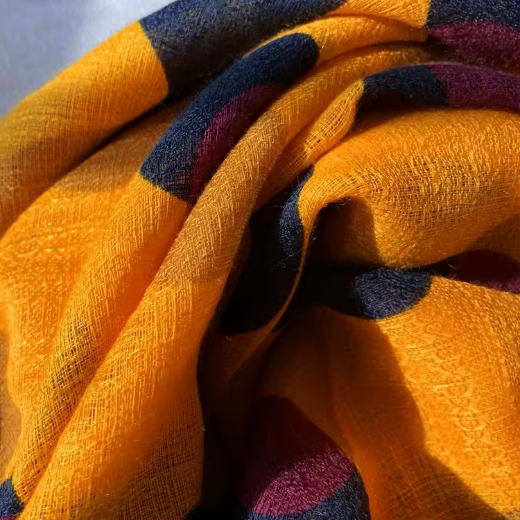 Écharpe en coton de marque de luxe pour femmes