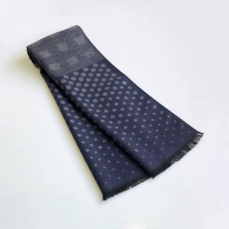 2024 décontracté Cool hommes foulards hiver chaud Viscose cachemire écharpe enveloppes automne