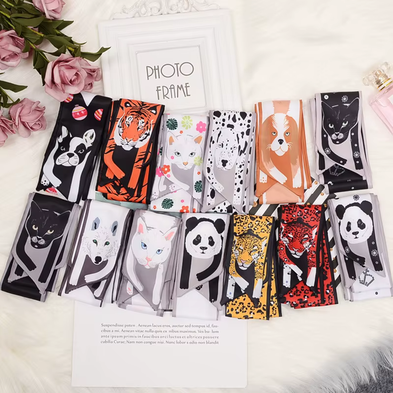 Écharpe skinny pour femme