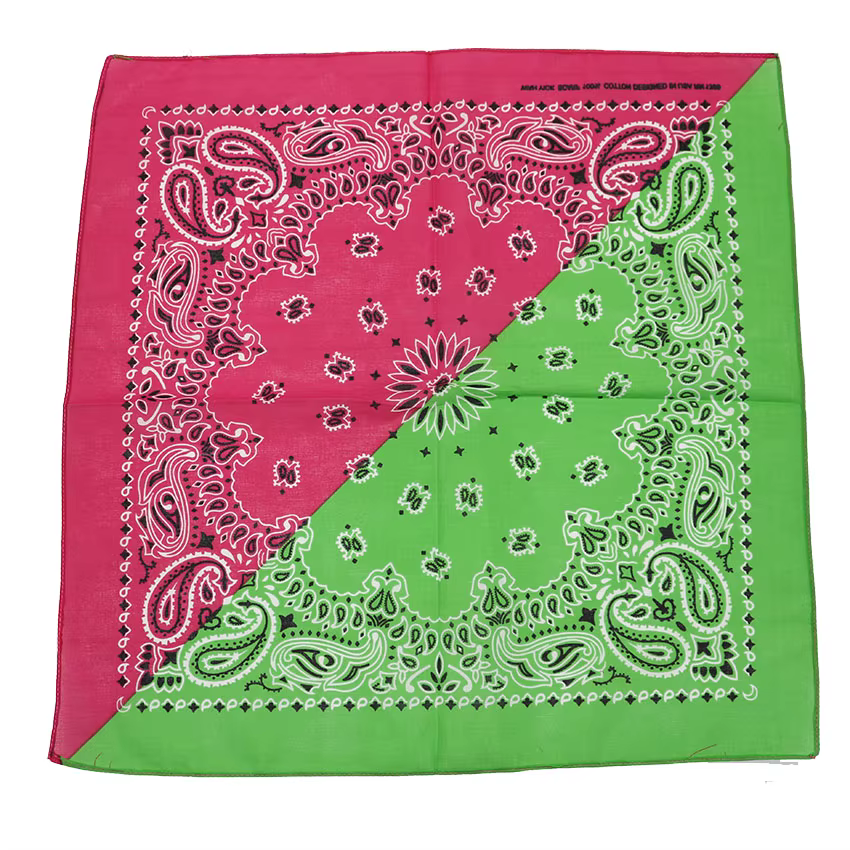 Foulard Bandana unisexe en coton, style Hip Hop, carré, imprimé, mouchoir
