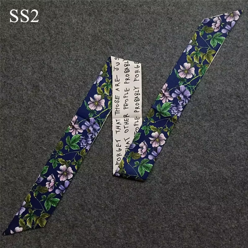 Écharpe de Sac à Imprimé Floral pour Femme