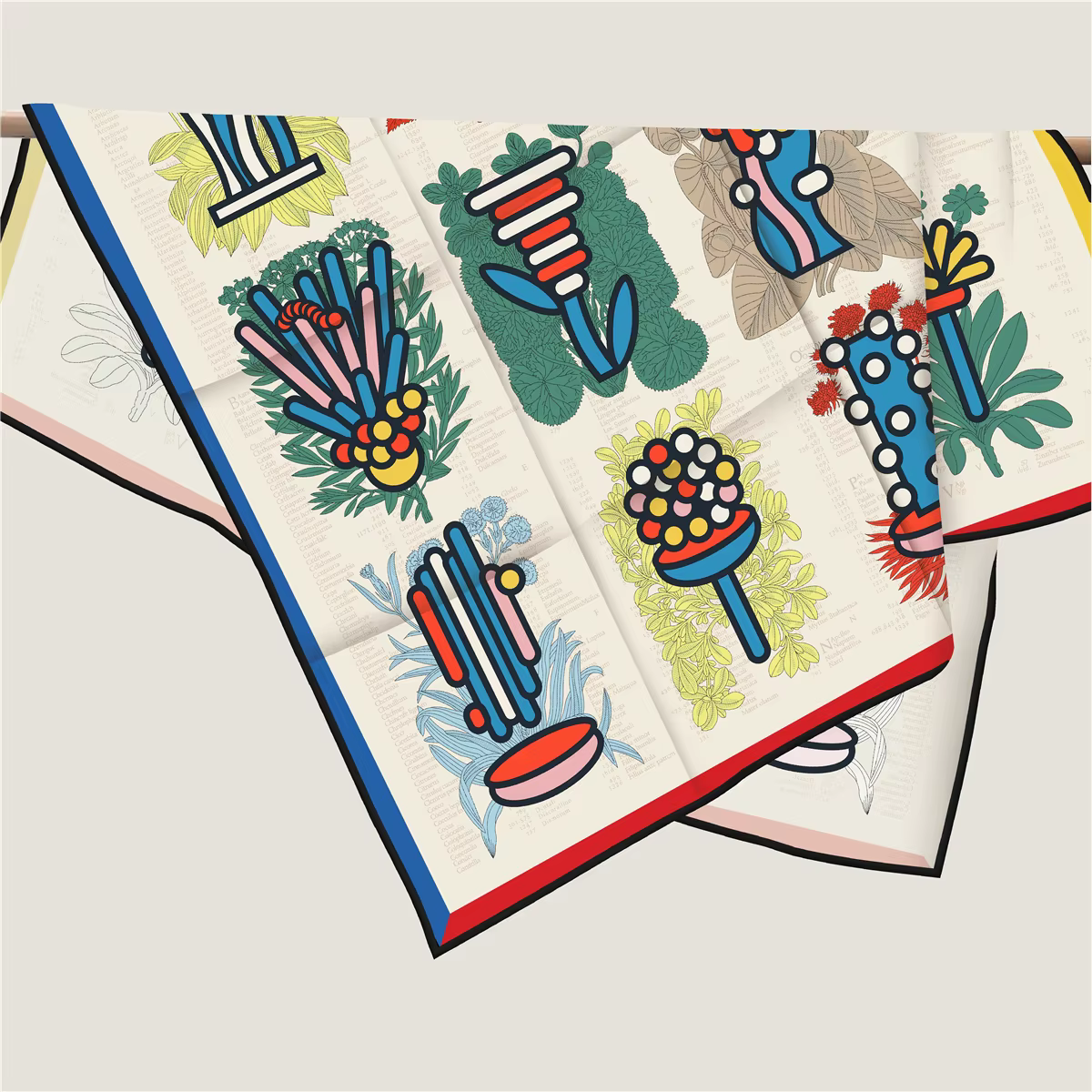 Foulard en sergé de soie 90CM