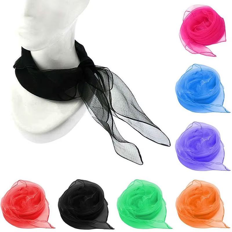 Foulard en Satin de soie pour femmes