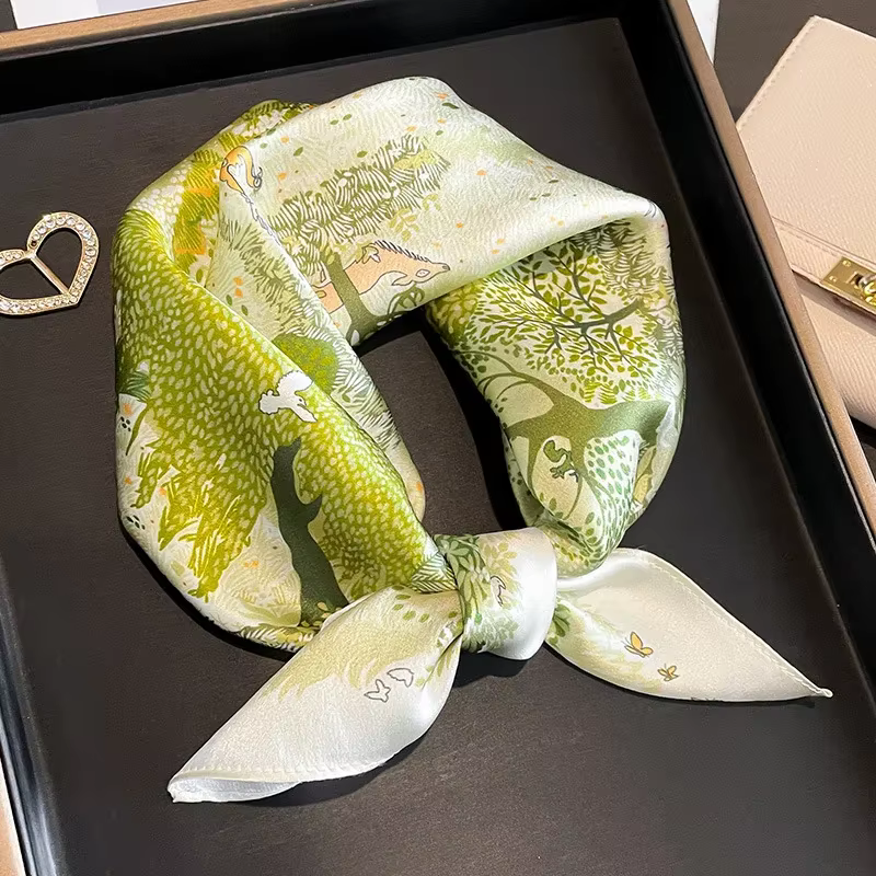 100% foulard en soie naturelle pour femmes