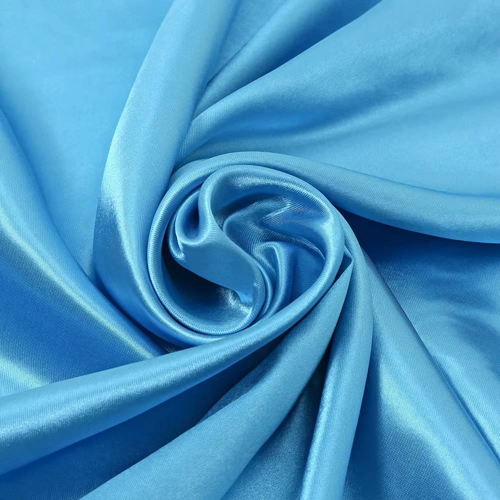 Foulard carré en Satin uni pour femmes