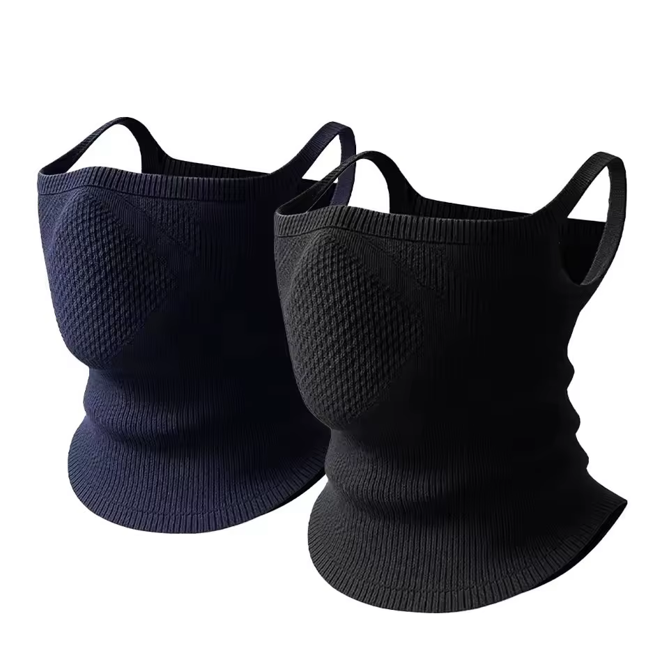 Automne hiver oreille suspendus cou Protection écharpe cyclisme vélo visage couverture respirant coupe-vent amping course cou guêtre