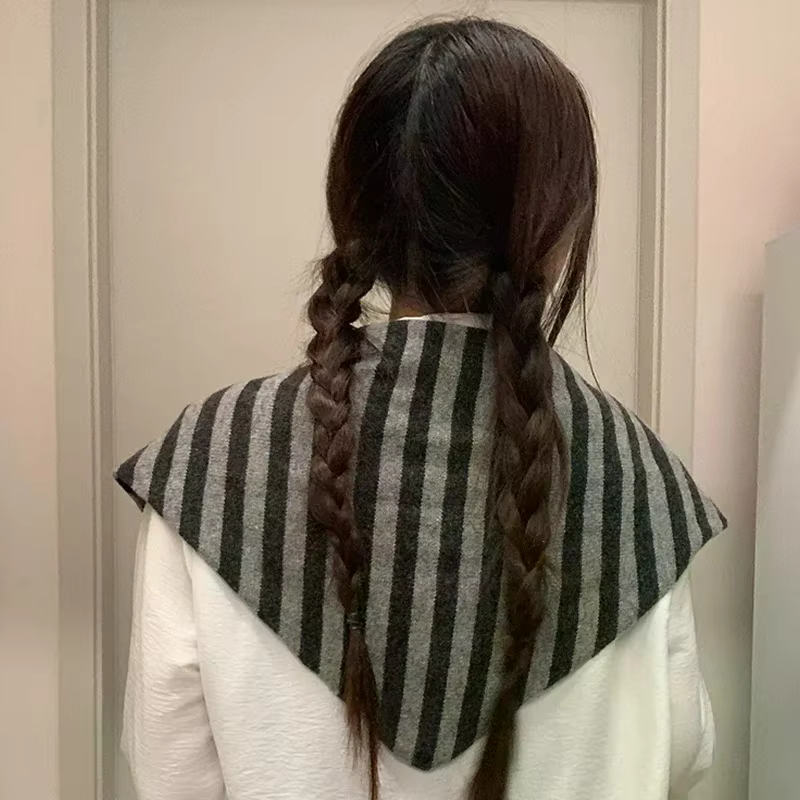 Écharpe Triangle rayée pour femme