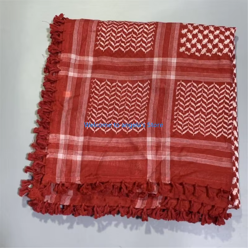 X4YC Jacquard Pattern Scarf arabe tactiquement Kerchief Multi-Put Shemagh