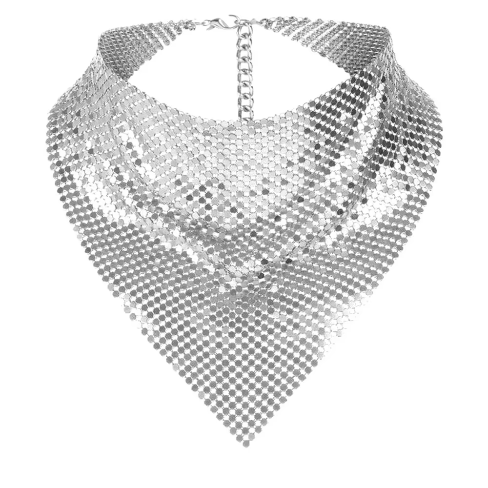 Écharpes à paillettes pour soirées en boîte de nuit