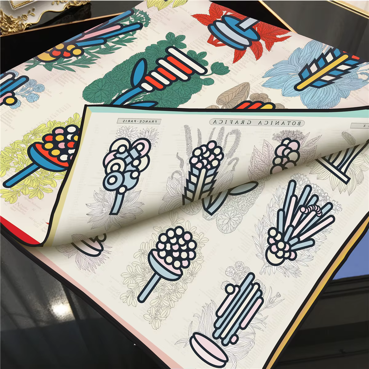 Foulard en sergé de soie 90CM