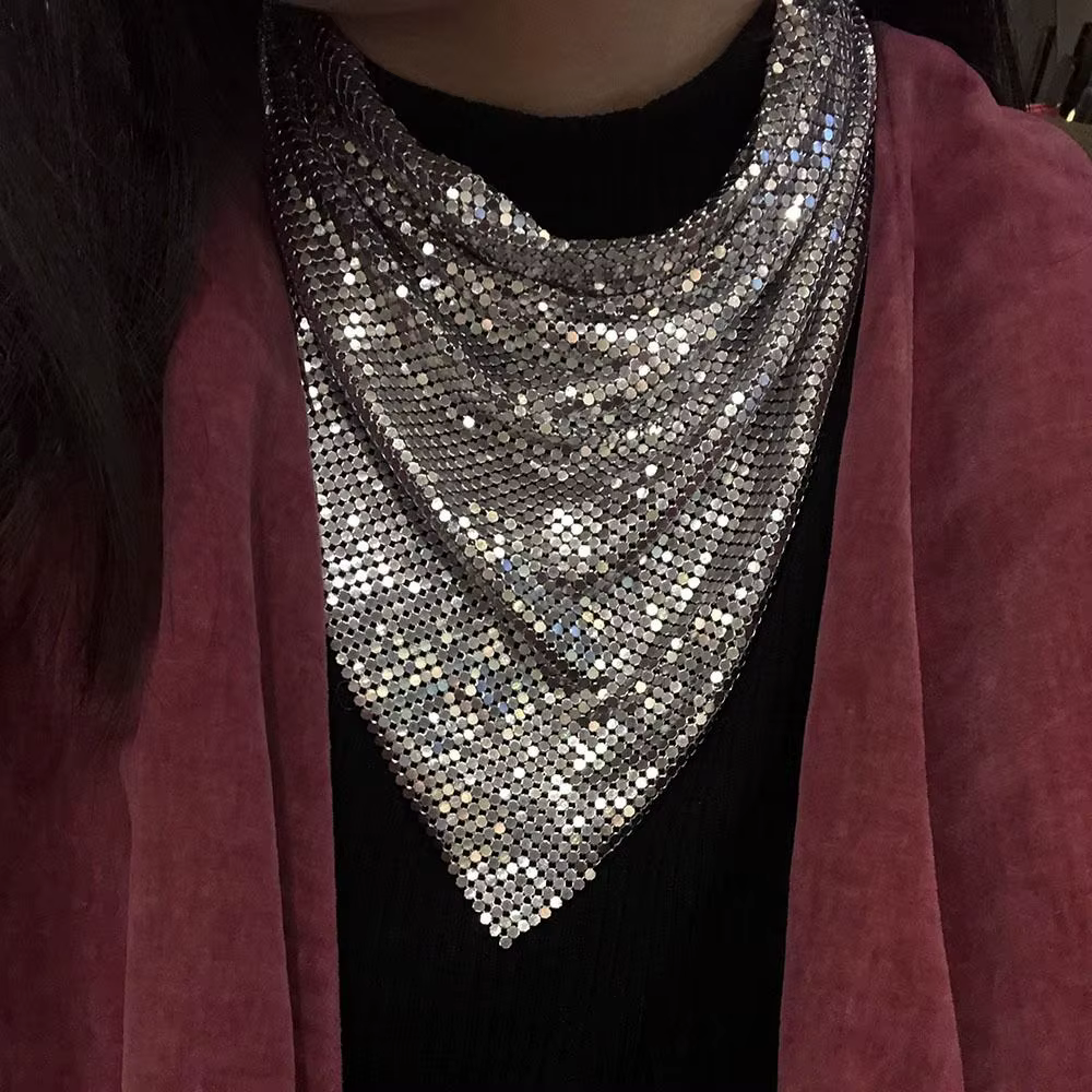 Foulard à paillettes Triangle foulards